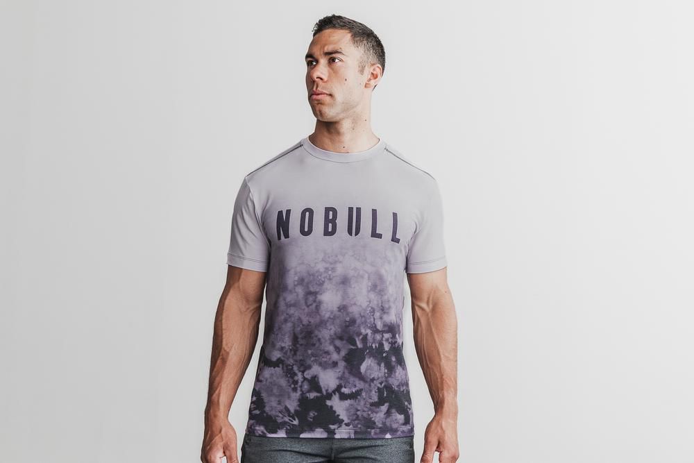 T-Shirts NOBULL Homme Violette - NOBULL,France (9201-HVTDQ)